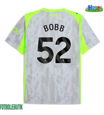 Manchester City Oscar Bobb #52 Tredje Tröja 2025-26 Kortärmad